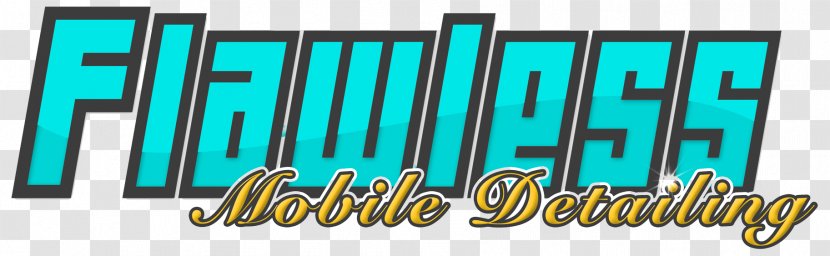 Flawless Mobile Detailing Auto Car Logo Pompano Beach - Banner Transparent PNG