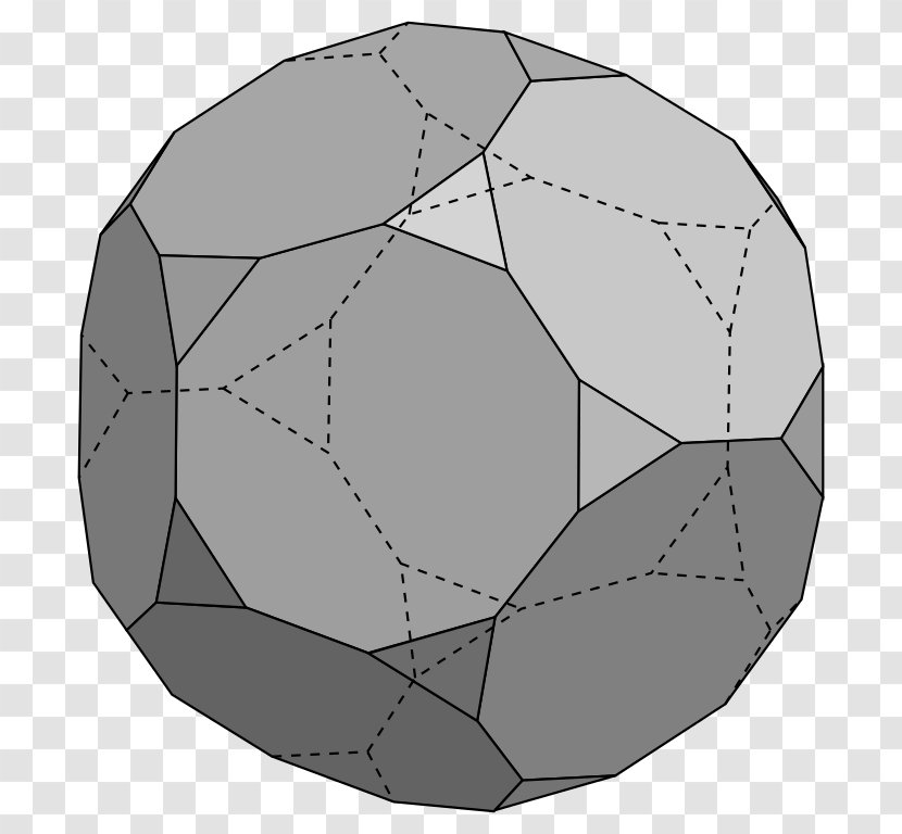 Sphere Angle Product Design Pattern Regular Icosahedron - Football - Dodecahedron Transparent PNG