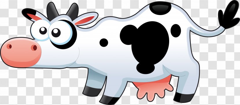 White Park Cattle Holstein Friesian Calf Milk Dairy - Cow Transparent PNG