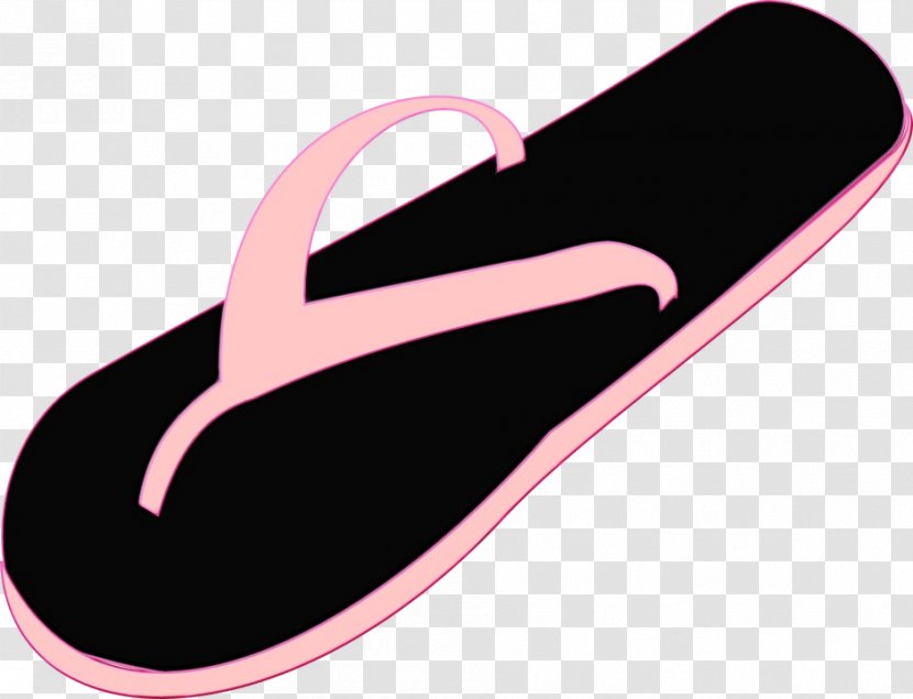 Slipper Flip-flops Ballet Shoe Clip Art - Magenta Transparent PNG