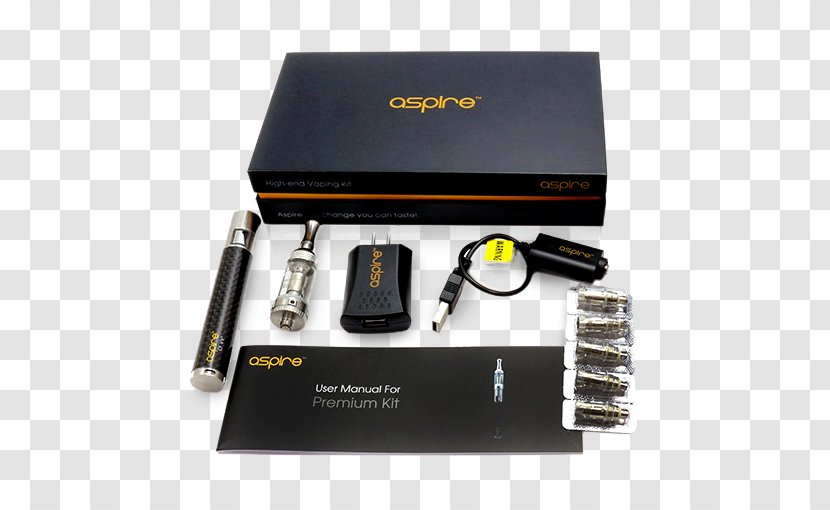 Electronic Cigarette Vaporizer Atomizér Clearomizér - Battery Charger - Vapeup Vape Shop Bar Transparent PNG