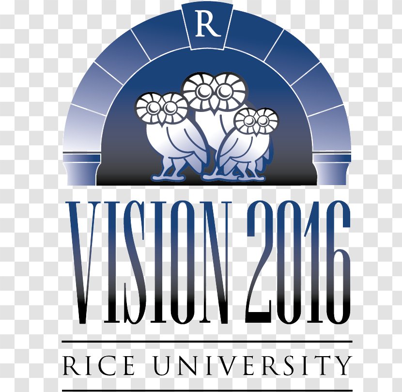 Rice University Logo Cobalt Blue Brand Font - Questbridge Transparent PNG
