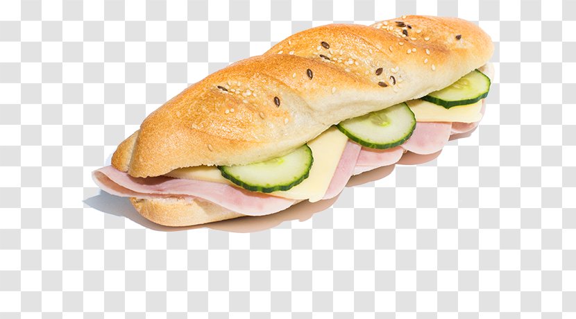 Pan Bagnat Ham And Cheese Sandwich Submarine Bocadillo Bánh Mì - Turkey - Toast Transparent PNG