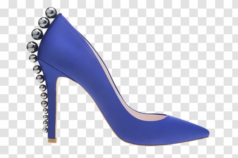 Court Shoe Wedding Dress Footwear Fashion - Cobalt Blue - Bride Transparent PNG