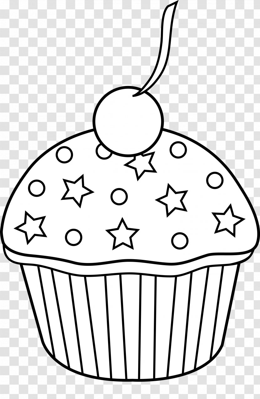 Cupcake Black And White Clip Art - Monochrome Photography - Flashlight Cliparts Transparent PNG
