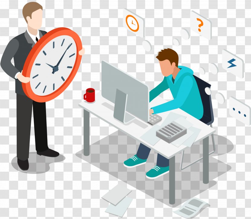 Business Time Management Overtime - Organization - Stay Up To Transparent PNG