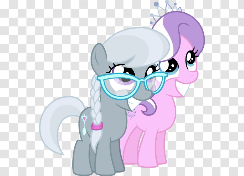 The Pony I Want To Be Diamond Tiara Rarity - Heart Transparent PNG