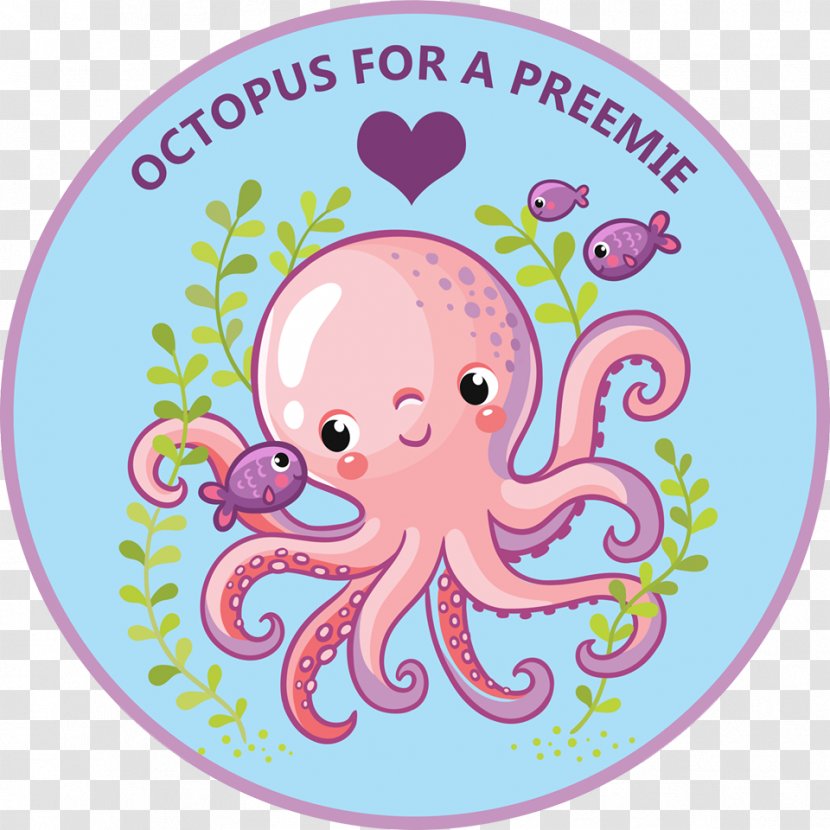 Octopus Preterm Birth Neonatal Intensive Care Unit Infant Crochet - Free Patterns Transparent PNG