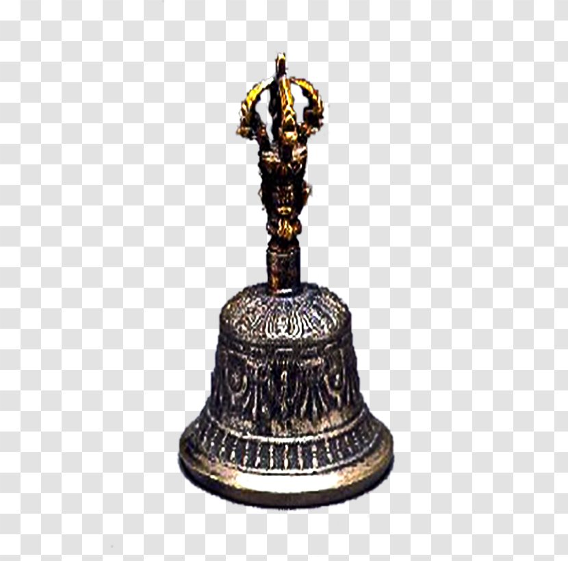 Ghanta 01504 Bronze Church Bell - Figurine - Buddha Drawing Transparent PNG