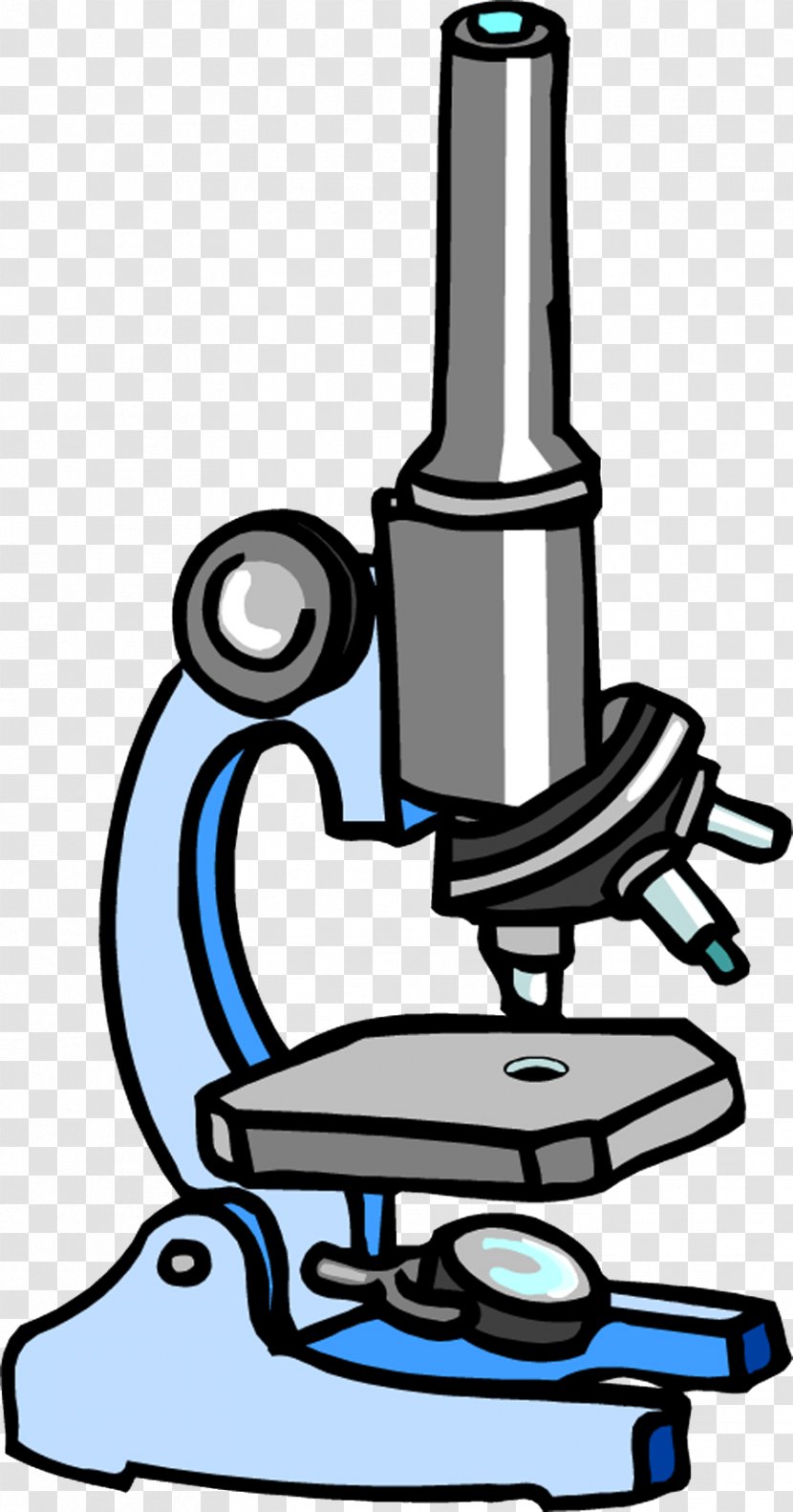 Light Optical Microscope Drawing Phase Contrast Microscopy Transparent PNG