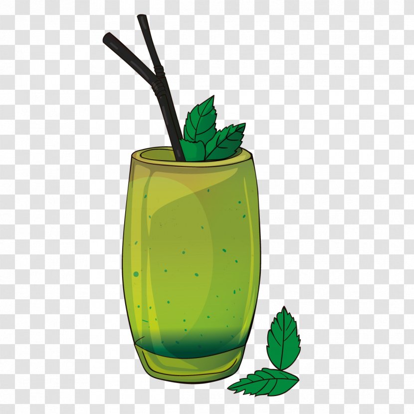 Juice Cocktail Garnish Mojito Mint Julep - Fruit - Vector Water Transparent PNG