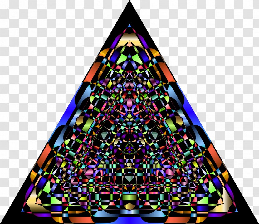 Triangle Circle Clip Art - Christmas Tree Transparent PNG