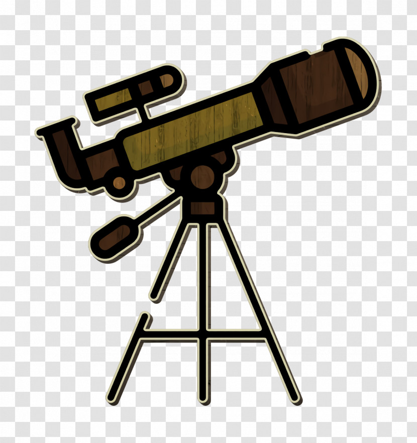 Space Icon Telescope Icon Hobbies And Free Time Icon Transparent PNG