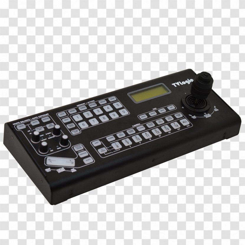 Joystick Microphone Computer Keyboard Audio Mixers Pan–tilt–zoom Camera - Musical Instrument Accessory Transparent PNG