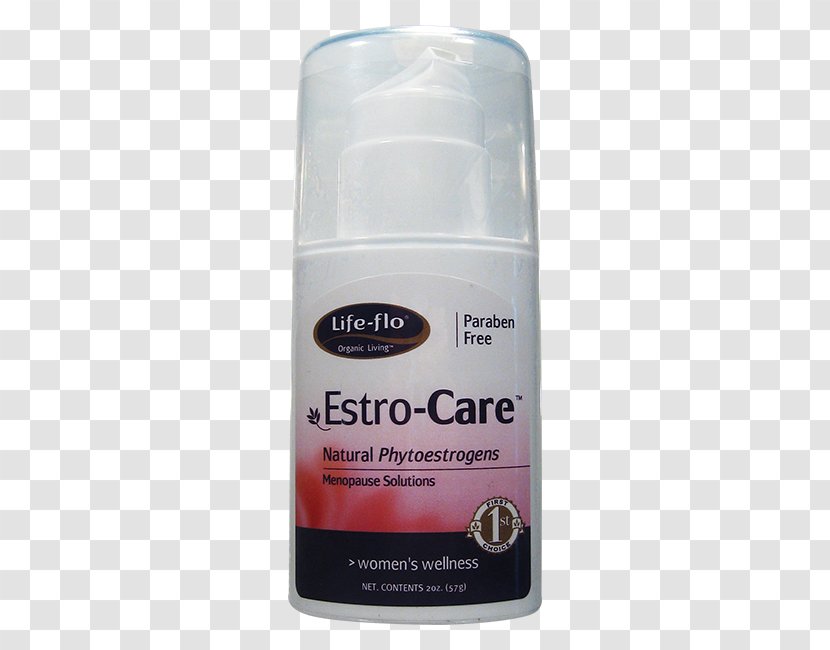 Life-Flo Estro-Care Body Cream Phytoestrogens Lotion Ounce - Deodorant - Bottle Transparent PNG
