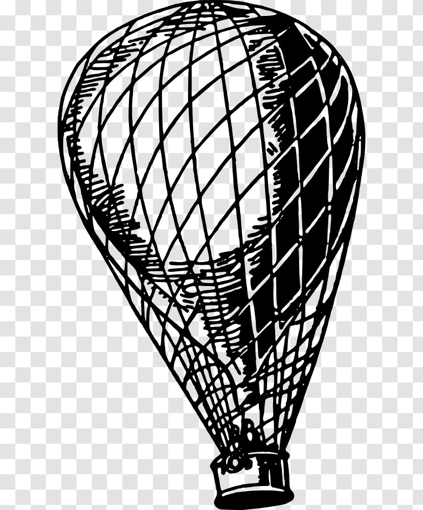 Hot Air Balloon Clip Art: Transportation Airplane Art - Public Domain Transparent PNG