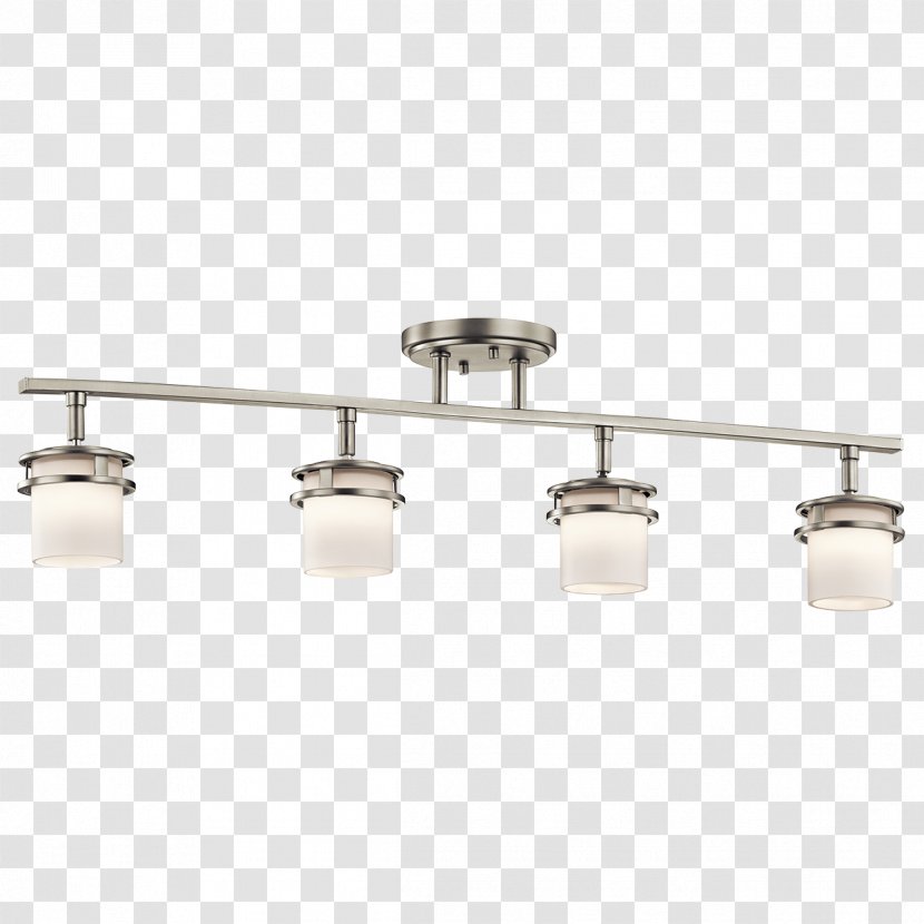 Track Lighting Fixtures Kichler Sconce - Ceiling Fixture - Light Rail Transparent PNG