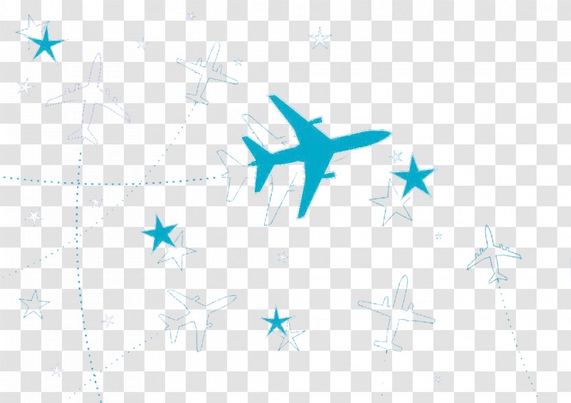 Marketing Sales Business Lead Generation Organization - Market - Blue Airplane Route Transparent PNG