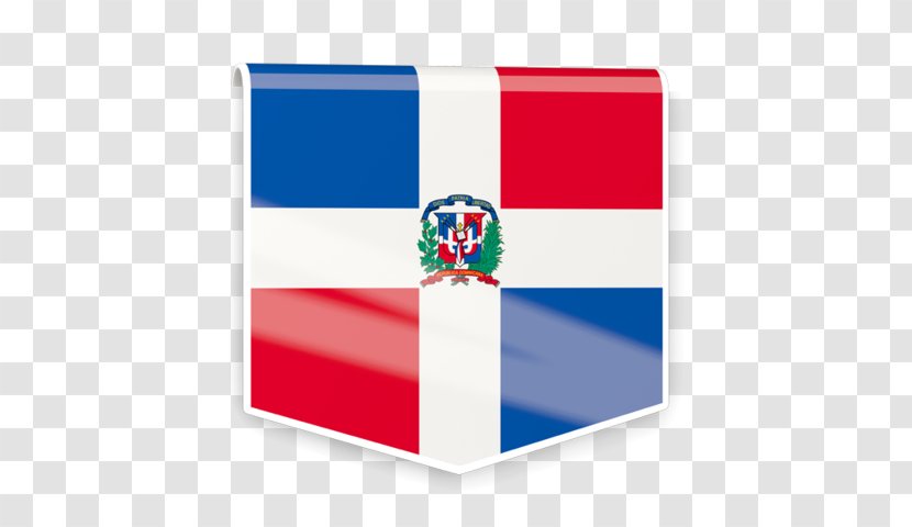 Flag Of The Dominican Republic Apple Designer - Teal Transparent PNG