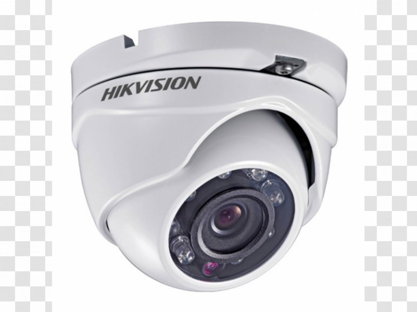 Closed-circuit Television 1080p Hikvision Camera Analog High Definition - Cameras Optics Transparent PNG