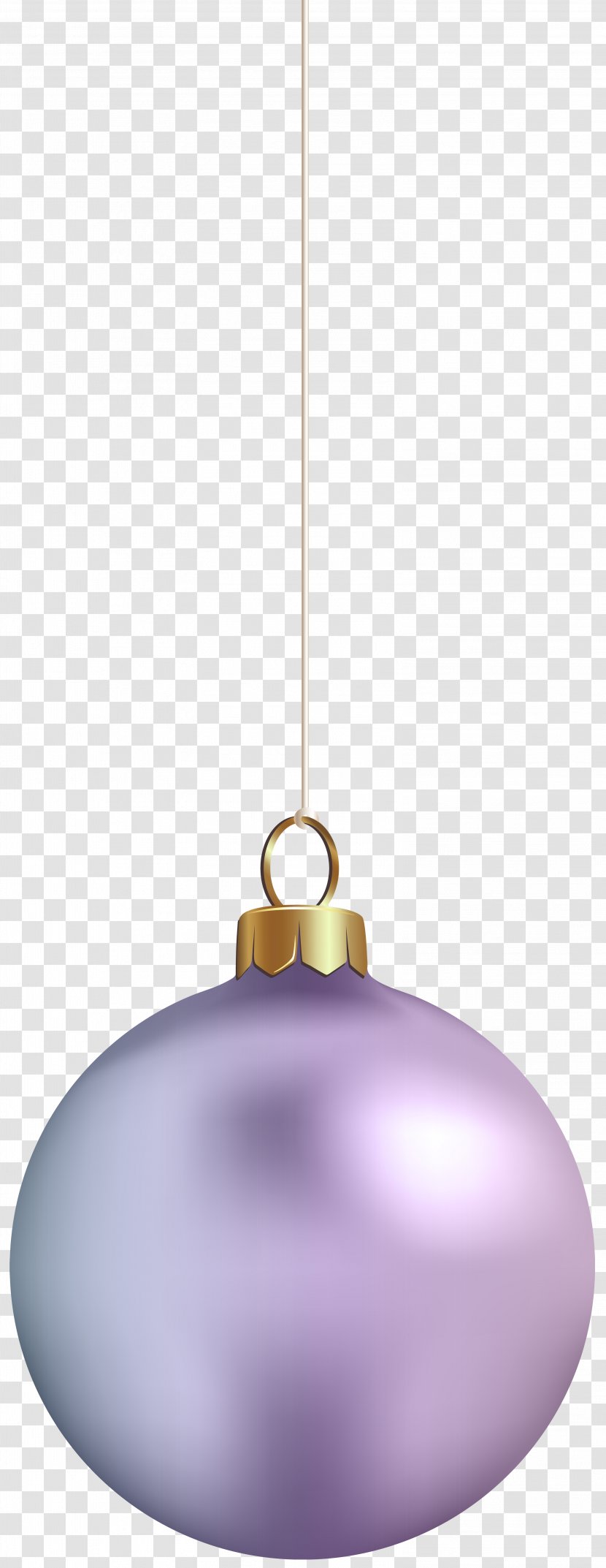 Product Light Fixture Electric Purple - Christmas Hanging Ornament Clip Art Transparent PNG