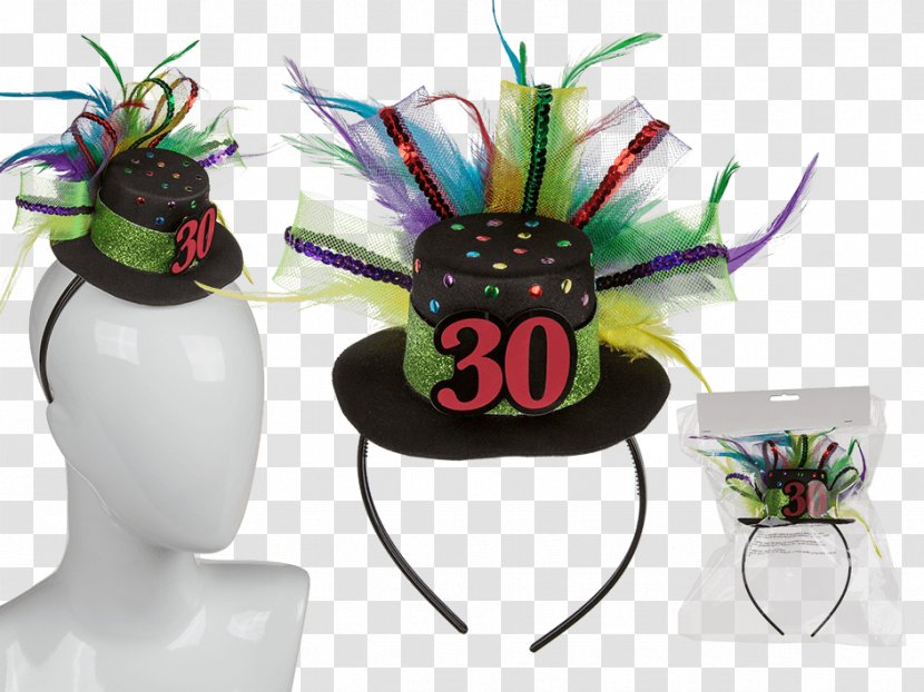 Headband Feather Plastic Headgear Headpiece - Hair Accessory Transparent PNG