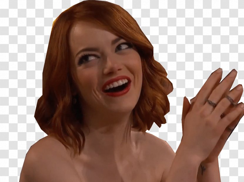 Emma Stone Actor 87th Academy Awards Nomination Film - Thumb - Reaction Transparent PNG