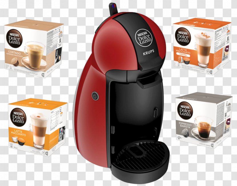 Dolce Gusto Cafe Coffeemaker Espresso - Singleserve Coffee Container - Cafetera Transparent PNG