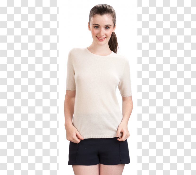 T-shirt Sleeve Shoulder Crew Neck Citizen Holdings - Cashmere Wool Transparent PNG