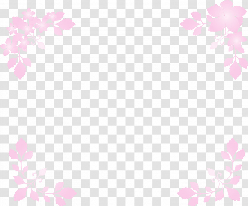 Pink Pedicel Pattern Transparent PNG