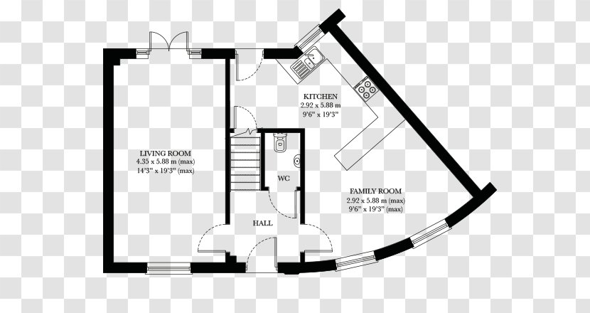 Floor Plan Brand Line Technology - Area - Plot For Sale Transparent PNG