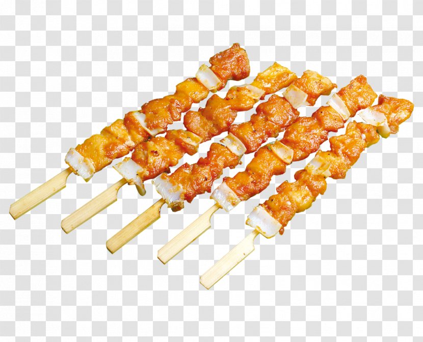 Barbecue Chuan Tikka Meat - Skewers Transparent PNG