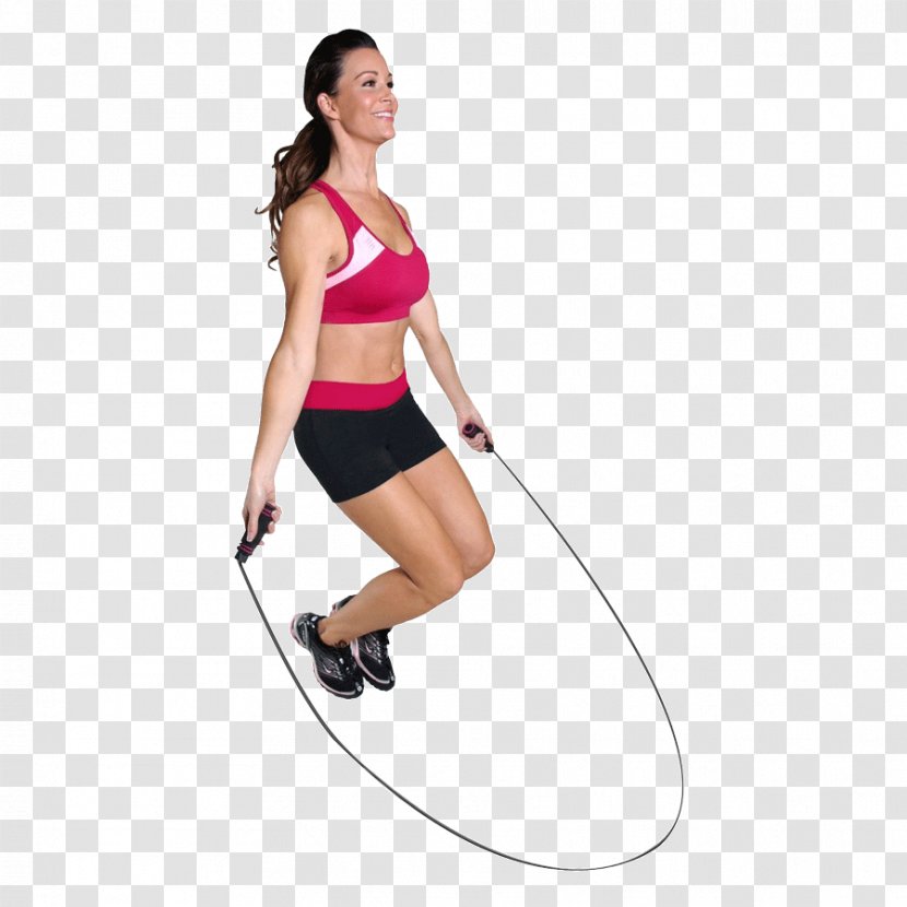 Jump Ropes Aerobic Exercise Jumping Endurance - Silhouette - Watercolor Transparent PNG