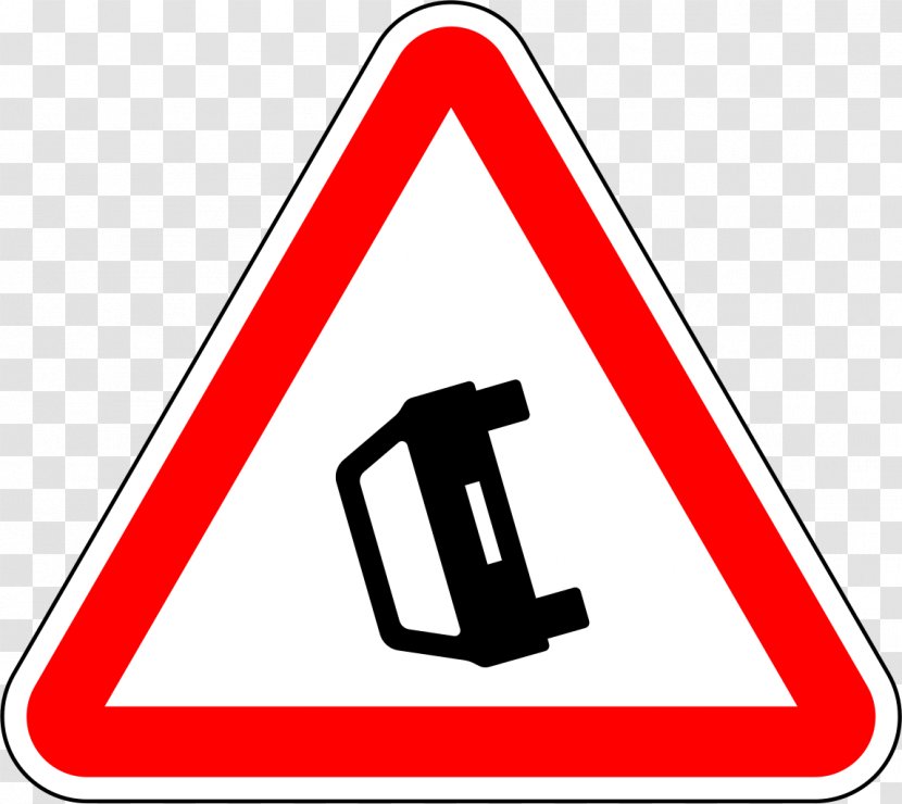 Road Signs In Singapore Traffic Sign Loose Chippings Warning - Triangle Transparent PNG