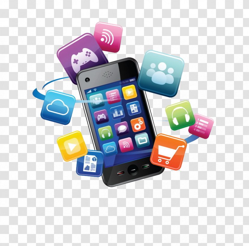 Social Media Digital Marketing Mobile Phones - Portable Communications Device - Phone Transparent PNG