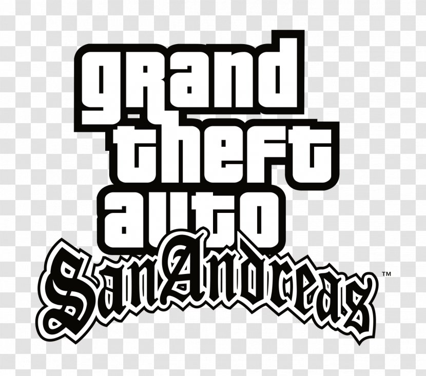 Grand Theft Auto: San Andreas Auto V Vice City III Liberty Stories - Logo - GTA Picture Transparent PNG