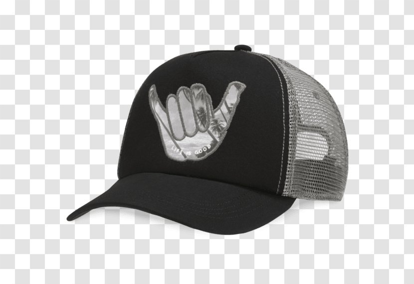 Baseball Cap Hat Shaka Sign Life Is Good - Com Transparent PNG
