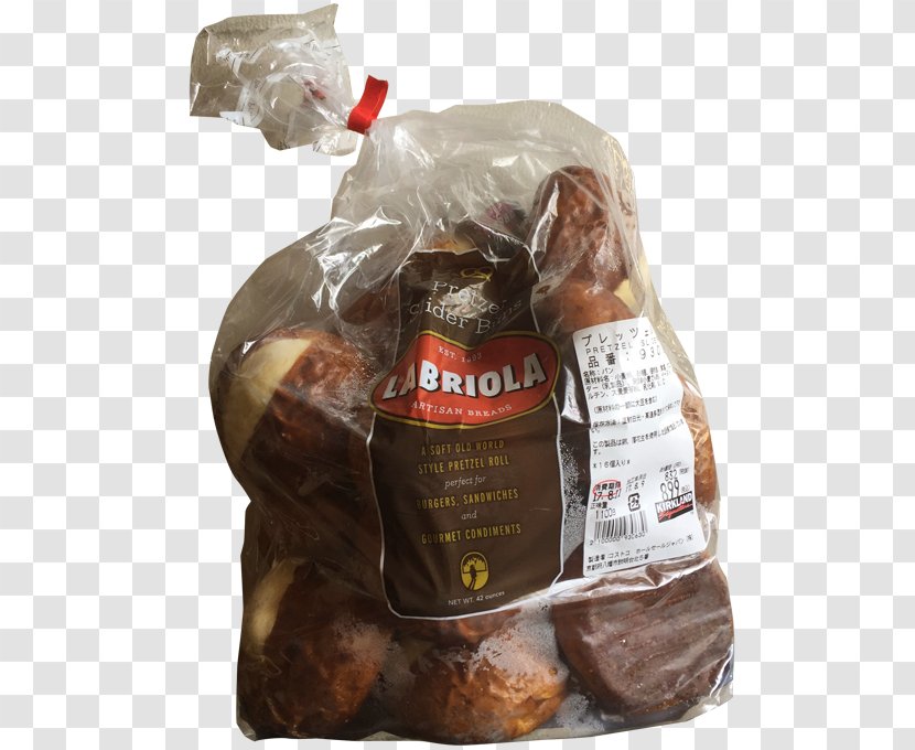 Pretzel Slider Bread Bun Labriola Chicago - Ingredient - Buns Transparent PNG