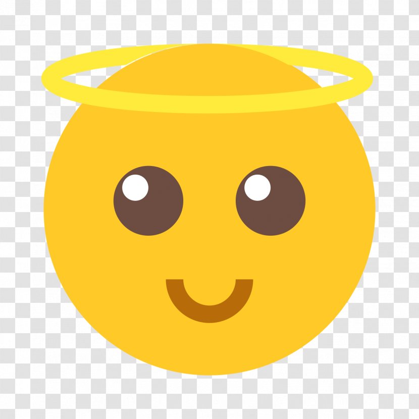Smiley Emoticon Happiness - Emoji - Angels Transparent PNG