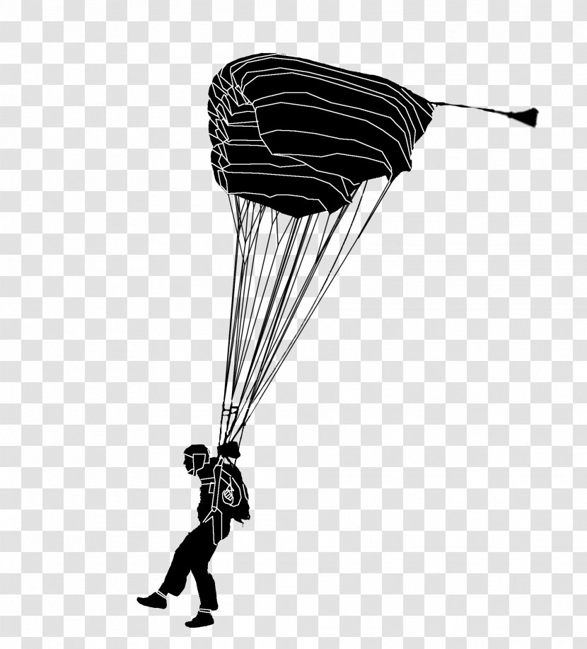 Parachuting Pictogram Parachute Landing Fall Transparent PNG