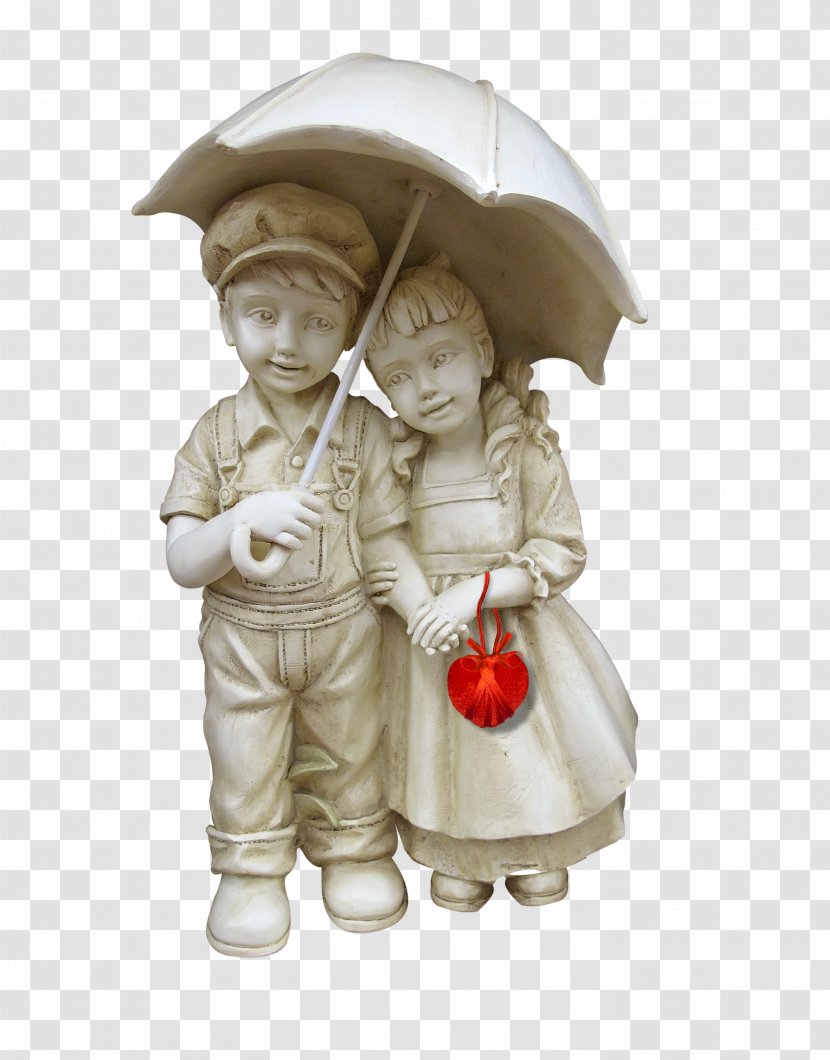 Valentines Day Background - Sculpture - Fictional Character Garden Gnome Transparent PNG
