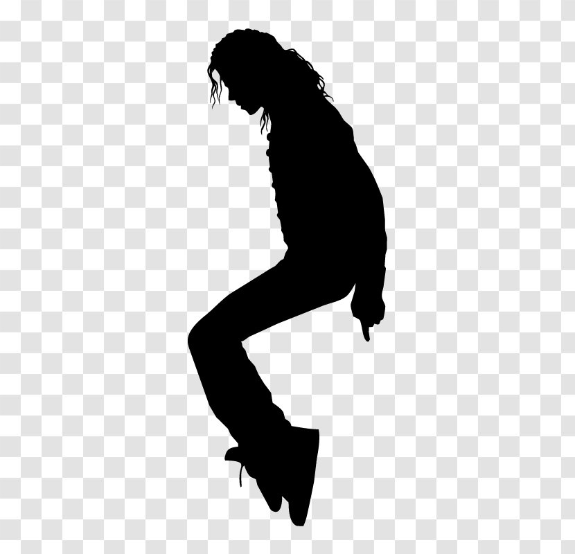 Silhouette Moonwalk Wall Decal Sticker - Michael Jackson Transparent PNG