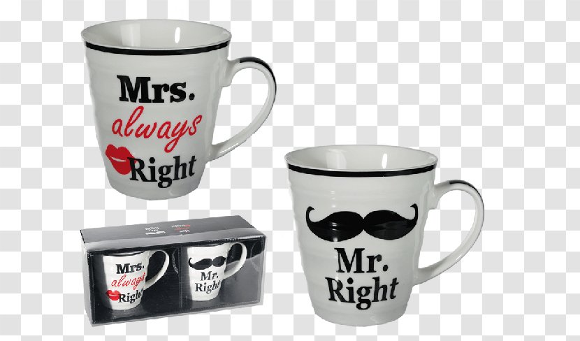 Coffee Cup Mug Mrs. Teacup Ceramic - Dva - Mr Right Transparent PNG