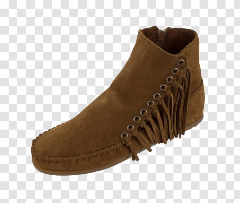 Suede Boot Shoe Walking - Leather - Continental Fringe Transparent PNG