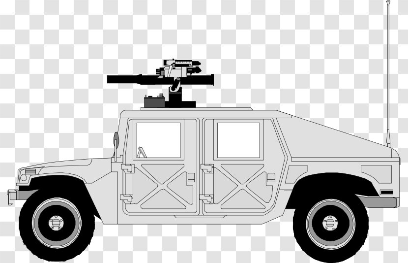 Jeep Willys MB Colouring Pages Car - Armored Transparent PNG