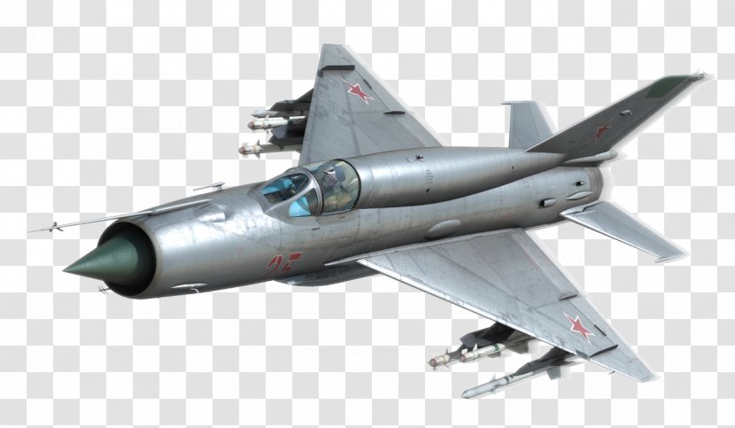 Mikoyan-Gurevich MiG-21 MiG-19 Aircraft TOP MIG-21 Fighter - Air Force - Bison Transparent PNG