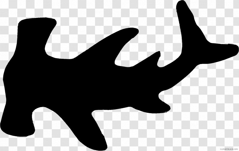 Hammerhead Shark Clip Art Openclipart Tiger - Great White - Silhouette Transparent PNG