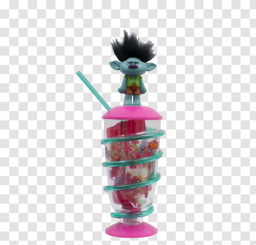 BIP Trolle Kubek Z Zakręconą Słomką P8 Figurine - Flowerpot - Branch From Trolls Transparent PNG