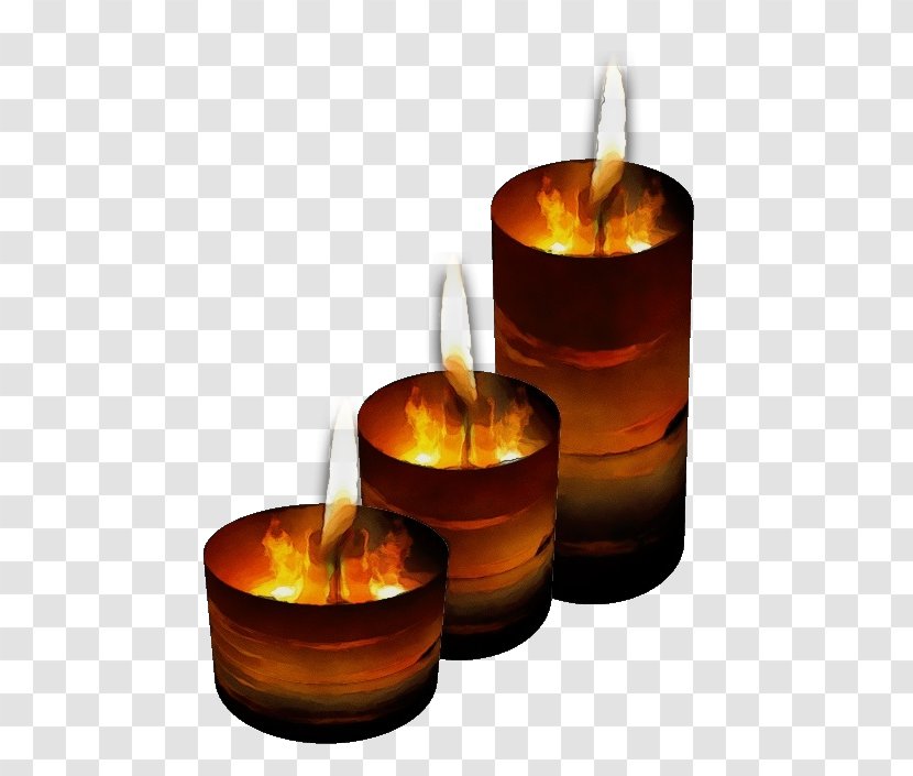 Lighting Candle Holder Flameless Flame - Oil Lamp - Interior Design Transparent PNG