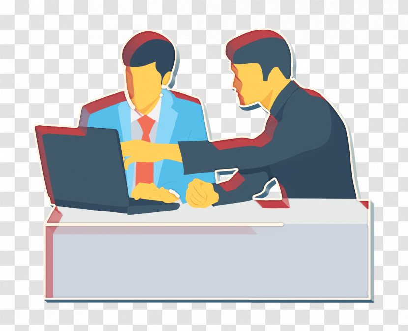 Meeting Icon Laptop Icon Human Resources Icon Transparent PNG